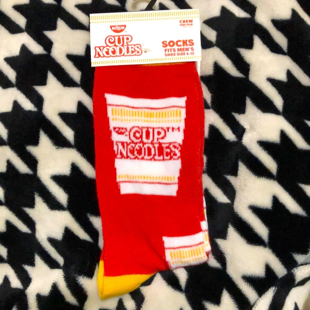 Host Pick! Nissin Cup Noodles Novelty Socks